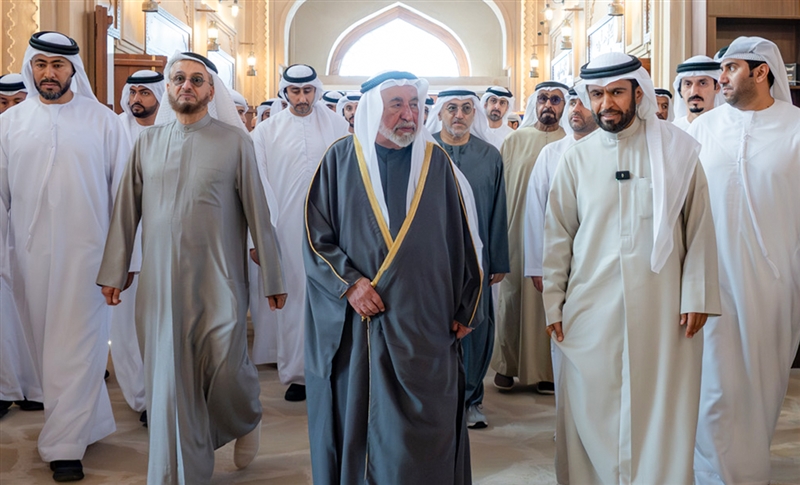 سلطان القاسمي يفتتح سوق شريعة الذيد