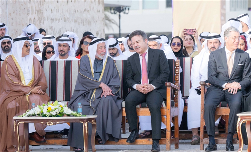 سلطان يشهد انطلاق فعاليات الدورة الـ 23 لأيام الشارقة التراثية