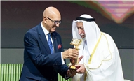  H.H. Ruler of Sharjah has bestowed the honor of "Cultural Personality of the Year" upon the Egyptian writer and playwright Mohamed Salmawy during the 44th Sharjah International Book Fair- 5 November 2025