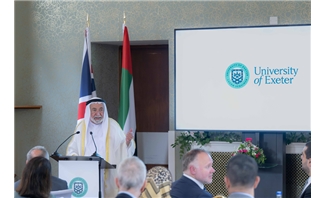 كلمة صاحب السمو حاكم الشارقة بمناسبة حصول سموه على وسام الرئيس الفخري لجامعة إكستر