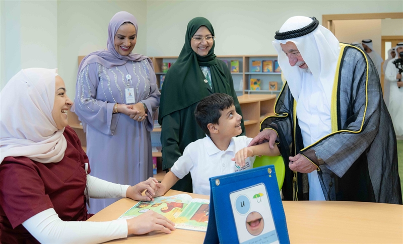 سلطان القاسمي يفتتح المباني الجديدة لـ«الشارقة للخدمات الإنسانية» 