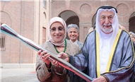 صاحب السمو حاكم الشارقة وقرينته سمو الشيخة جواهر خلال زيارة جامعة القلب المقدس الكاثوليكية في مدينة ميلانو الإيطالية – 29 مايو 2025