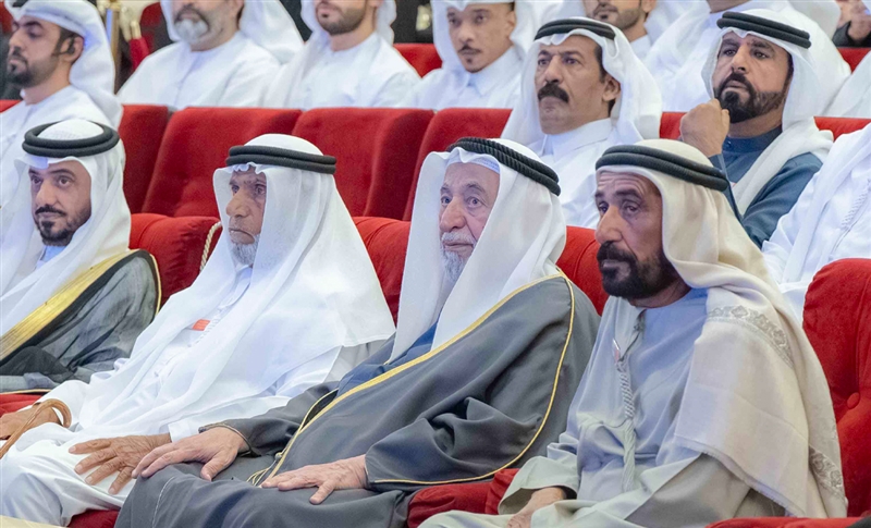 سلطان يشهد انطلاق الدورة الـ 20 من فعاليات مهرجان الشارقة للشعر النبطي