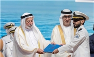 صاحب السمو حاكم الشارقة يشهد حفل تخريج الدفعة الثانية من طلبة أكاديمية الشارقة للنقل البحري- 19 يونيو 2025
