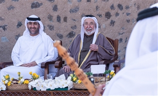 حاكم الشارقة يفتتح حصن فِلي بعد أعمال الترميم ضمن المشروع التراثي