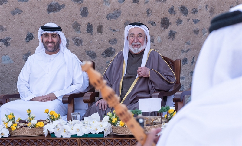 حاكم الشارقة يفتتح حصن فِلي