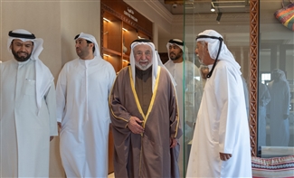 ســـــلطان القاسمي يفتتح سوق فِلي التراثي