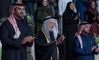 سلطان القاسمي يشهد العرض الأول للملحمة المسرحية «الزير سالم» 