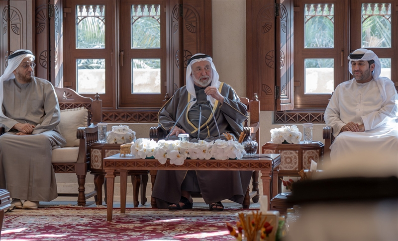 حاكم الشارقة يفتتح مجلس الذيد الأدبي