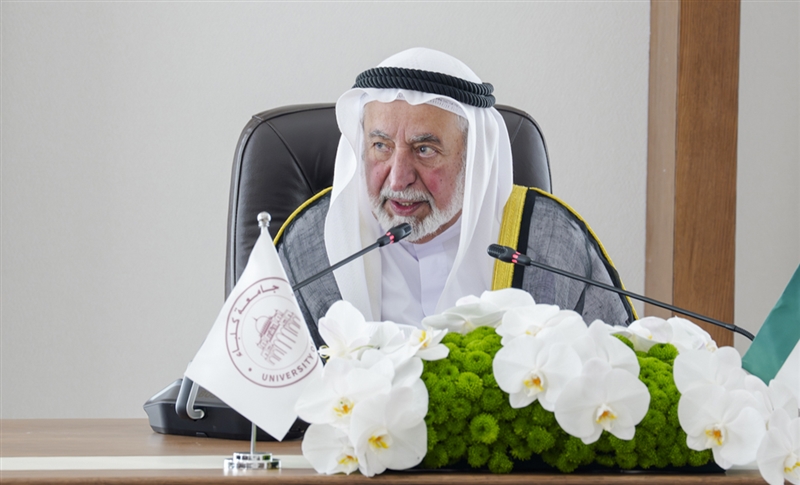 سلطان يشيد بجهود مجلس أمناء جامعة كلباء ودوره في الارتقاء بالجامعة